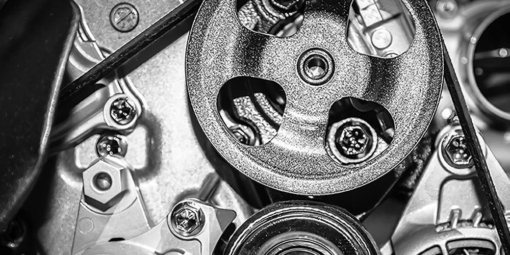 Vehicle engine detail